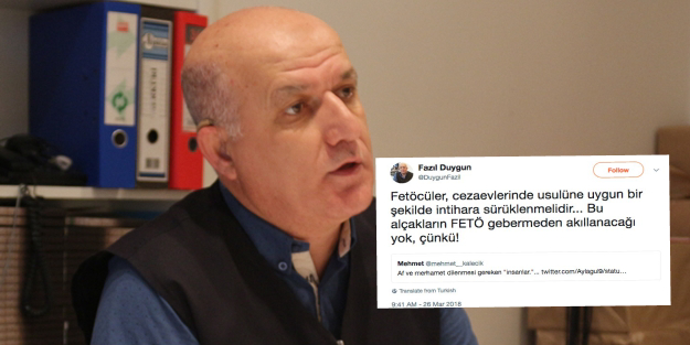 Pro-gov’t journalist says jailed Gulenists should be forced to commit suicide 1