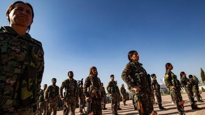 Turkey-Syria offensive: Kurds reach deal with Syrian army 113