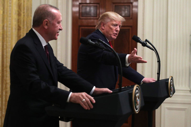 Donald Trump Is Happy to Seem Weak Next to Turkey's Erdogan Because of Syria 4