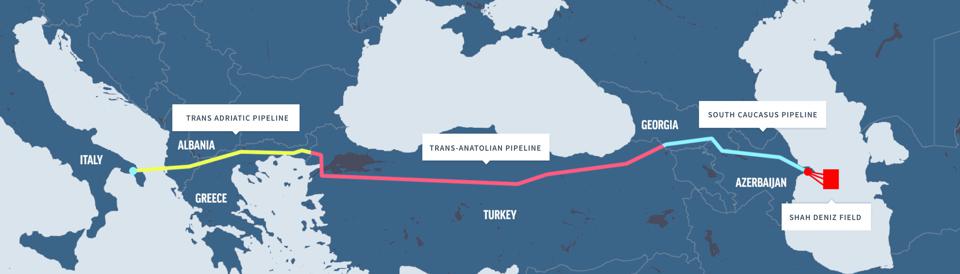 Bad News For Russia, As Gas From Azerbaijan Now Flows To Western Europe 1