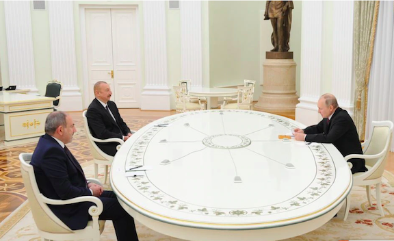 Pashinyan, Aliyev, Putin Sign Agreement to ‘Unblock’ Armenia-Azerbaijan Border 6