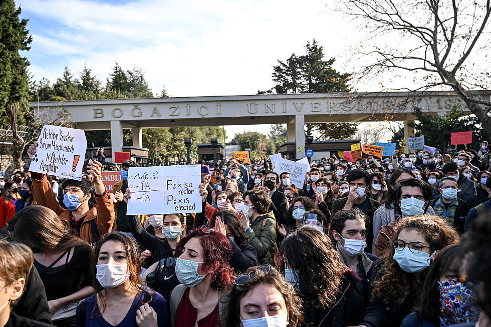 'Terrorists’ Behind University Protests: Erdogan 98