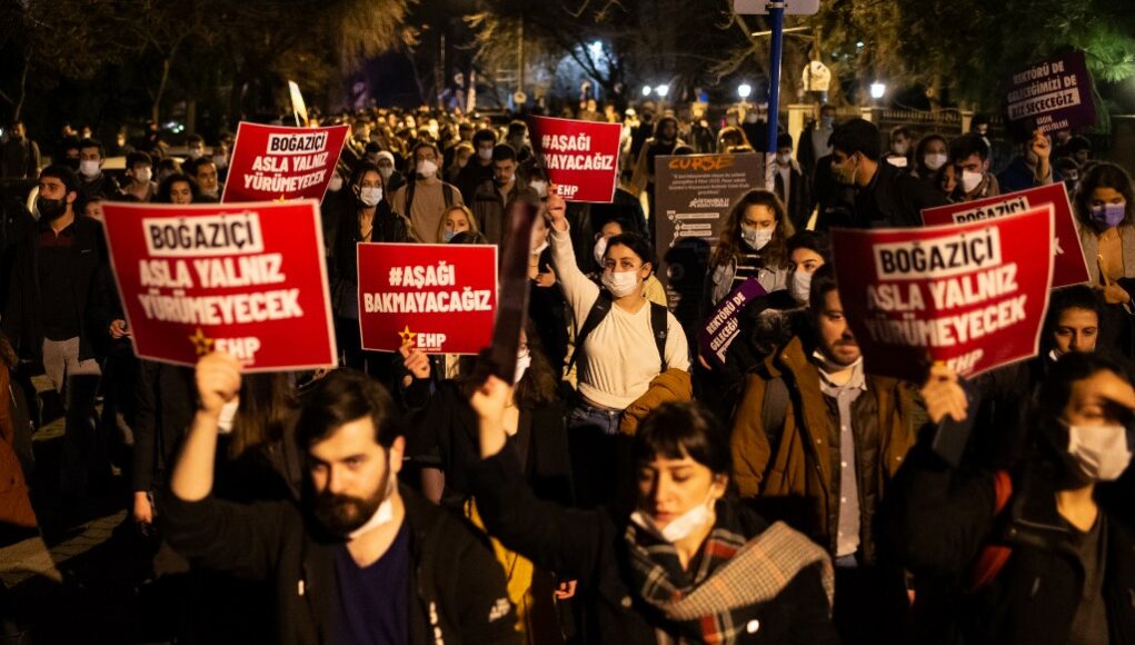 Boğaziçi students list demands, vow to continue protests in open letter to Erdoğan 23