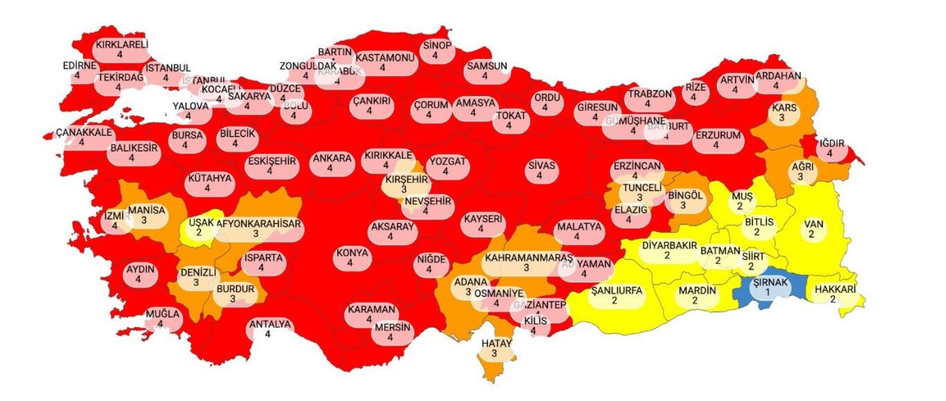 Turkey tightens coronavirus measures, brings back weekend lockdowns 1