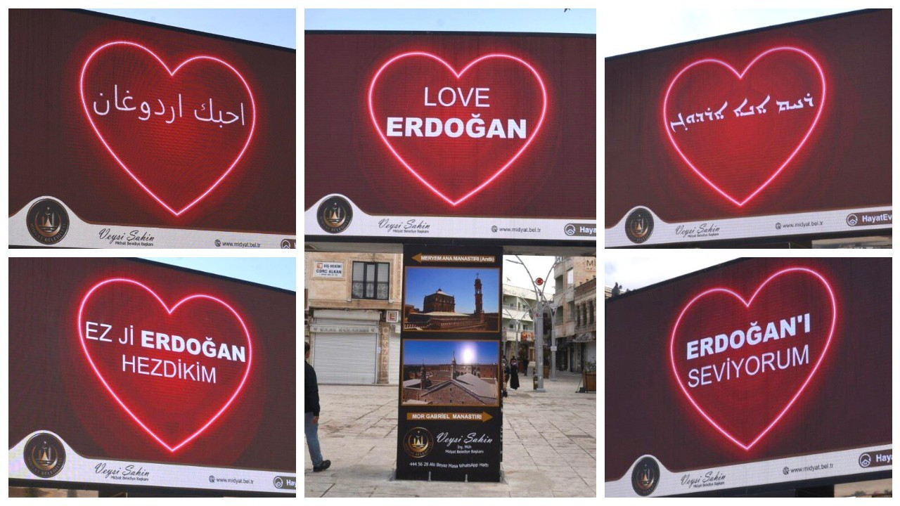 'Love Erdoğan' billboards pop up across Turkey to counter 'Stop Erdoğan' ad in US 1