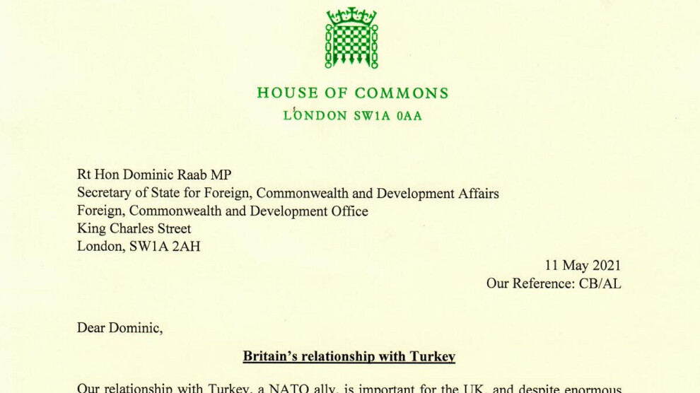 Over 50 British MPs sign letter to Secretary of State about UK and Turkey relations 130