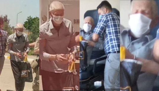 Images of 83-year-old Kurdish inmate taken to hospital in handcuffs spark outrage 69