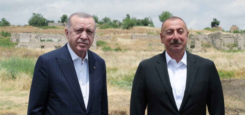 Turkey’s Erdogan visits symbolic Nagorno-Karabakh town 1