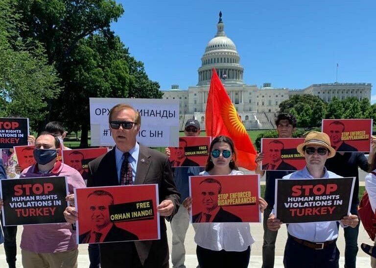US congressman joins protest against İnandı’s abduction, calls ongoing repression in Turkey ‘a crime against humanity’ 1