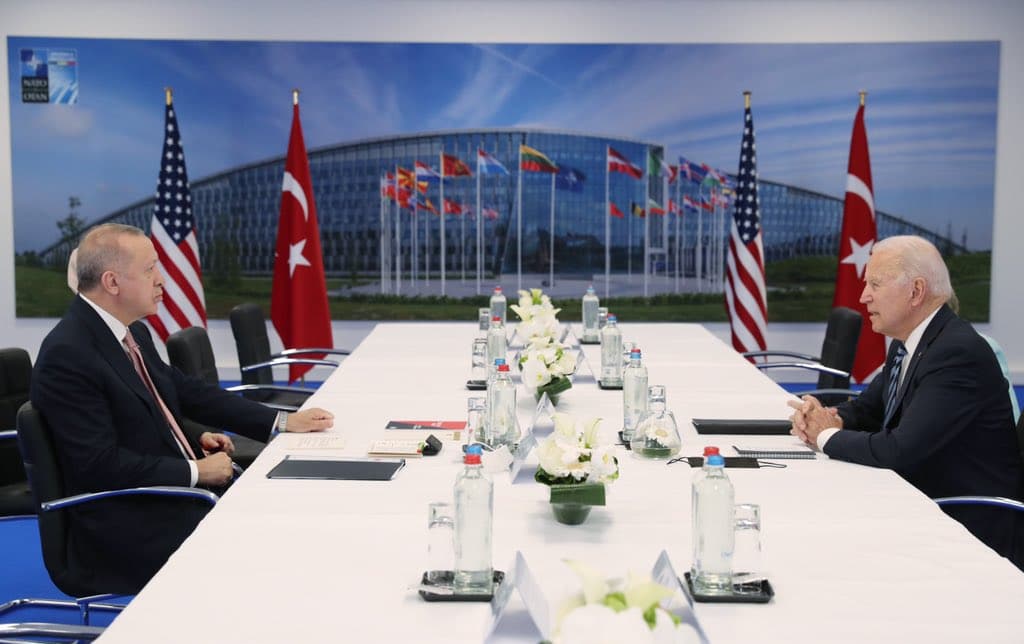 Biden excludes US reporters from ‘very good’ meeting with Erdogan 1