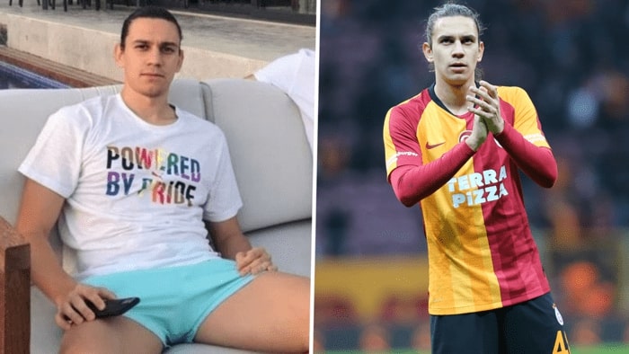 Turkish footballer sparks homophobic backlash with rainbow T-shirt 1