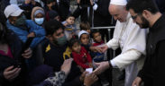 Europe’s brutal treatment of refugees ‘the shipwreck of civilisation,’ Pope says on Lesbos visit 21