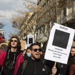 Marchers in Athens protest reported Greek migrant pushbacks 2