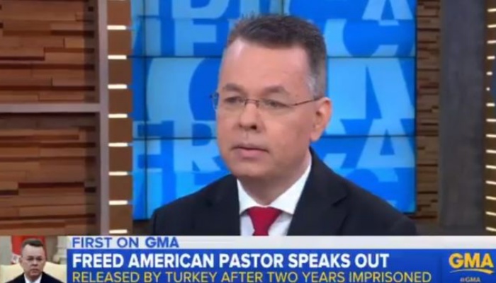 Turkey demanded the impossible from the US for my release, pastor Brunson says 1