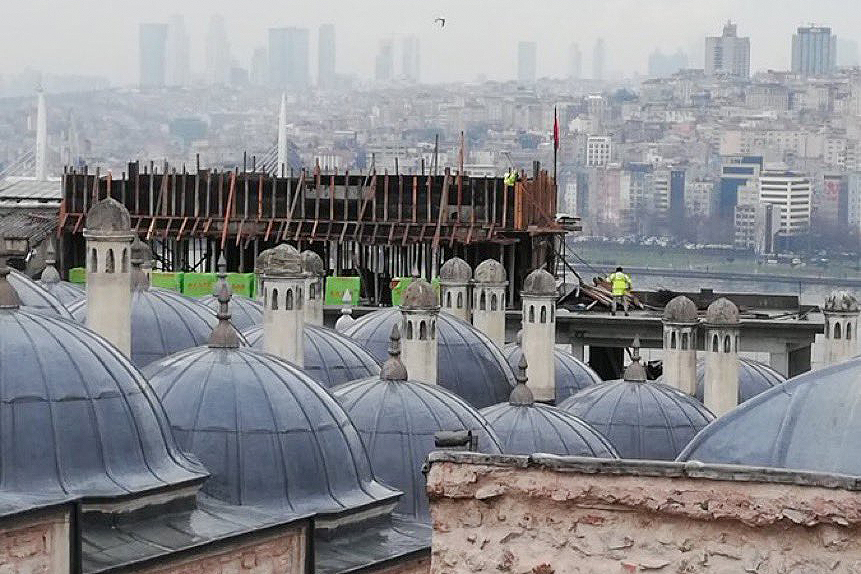 Development blocking famed Süleymaniye Mosque owned by Erdogan’s son  29