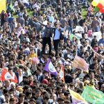 'Bijî Newroz': People flock to Yenikapı Square in İstanbul 3