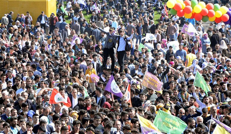 'Bijî Newroz': People flock to Yenikapı Square in İstanbul 1