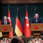 Erdoğan and Scholz meet in Ankara, urge Putin to 'stop now'