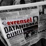 Evrensel newspaper hasn't received public ads for over 900 days