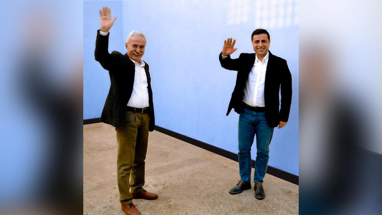 HDP’s Selahattin Demirtaş, Selçuk Mızraklı share new prison photos