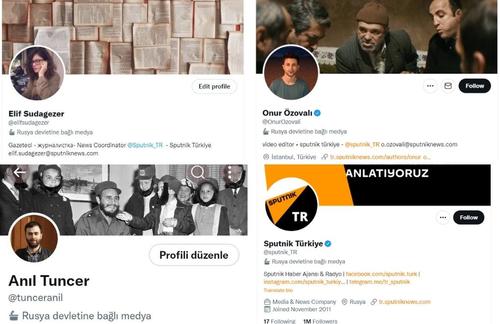 Twitter labels Sputnik journalists' personal accounts as 'Russia state-controlled media'