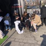 Brussels-based NGO demonstrates against illegal pushbacks 2