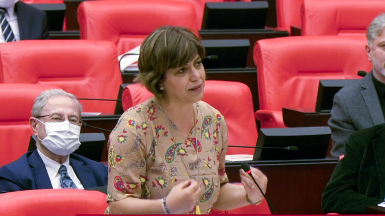 Banned dress was at the Turkish Parliament