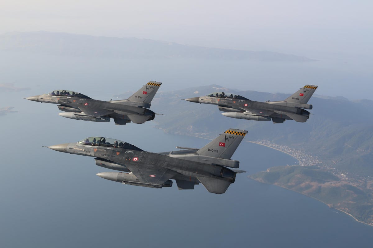 Kurdish-Led Forces Cannot Count On Syrian Air Defenses To Protect Them Against The Turkish Air Force 18