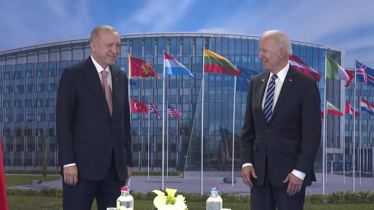 Biden praises Erdoğan for lifting veto on Nordic NATO bids