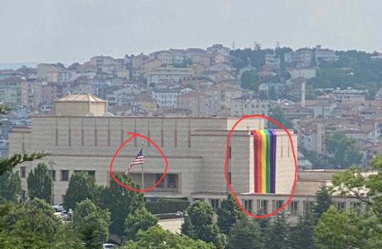 AKP lawmaker slams US Consulate in İstanbul for displaying Pride colors 1