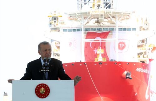 Erdoğan promises Black Sea gas by 2023 as new drill ship sets sail