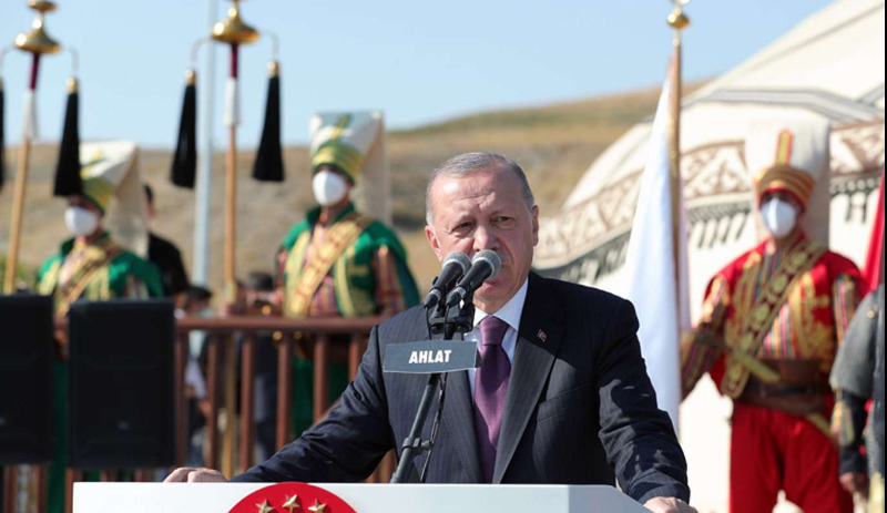 Turkey's Erdogan once more expresses determination to further occupy Syria 1