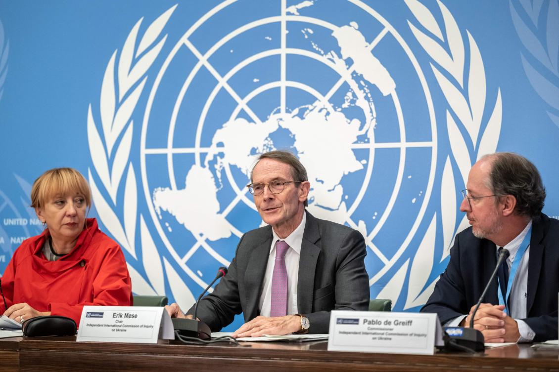 UN rights experts present evidence of war crimes in Ukraine 1