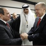 Turkey’s Erdogan shakes hands with Egypt’s Sisi at World Cup 3