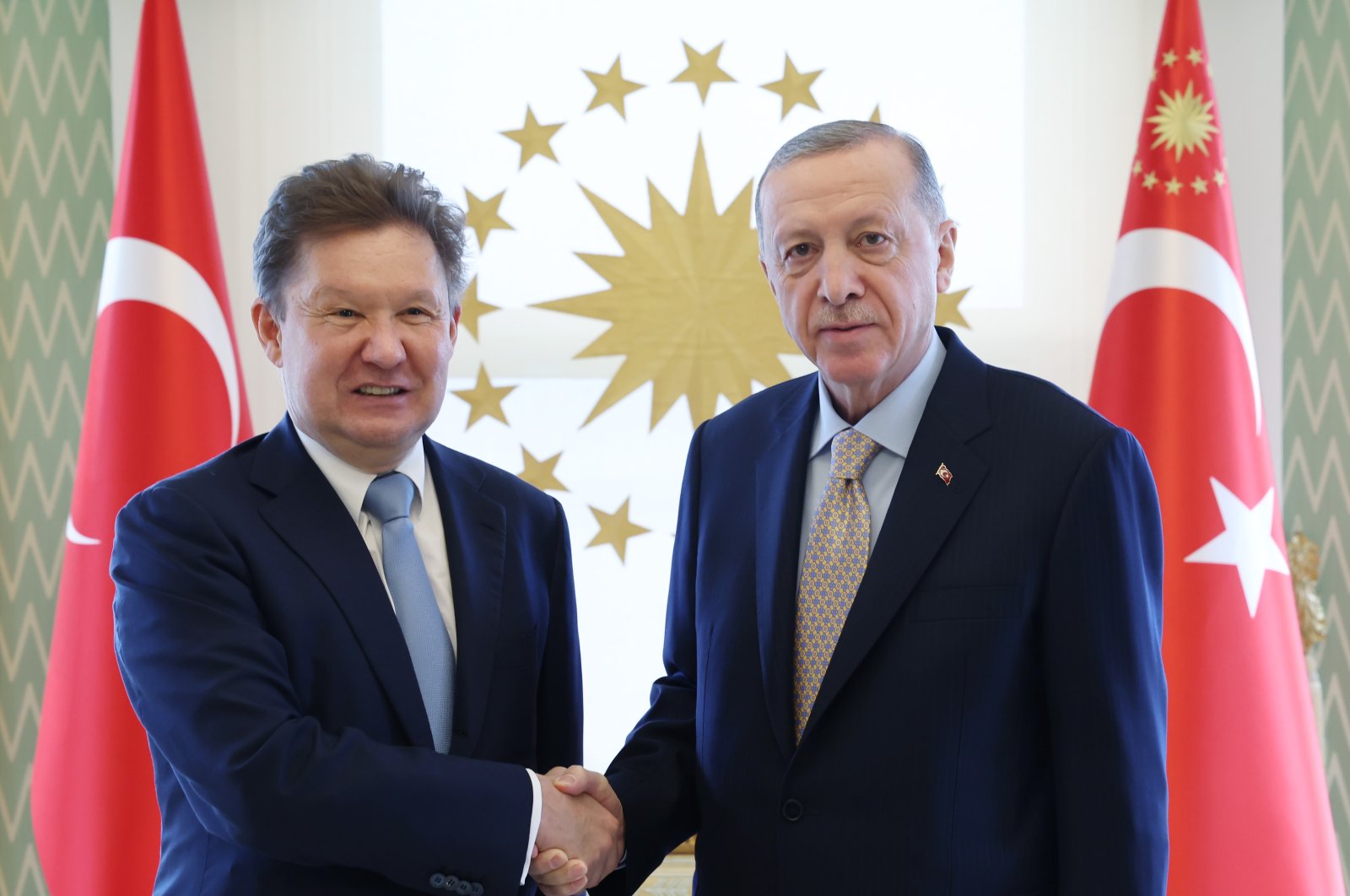 Erdogan, Gazprom chief discuss Turkish gas hub project 30