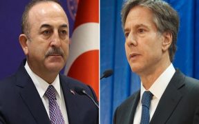 Turkey to press on 'anti-terror' campaign in Syria, Cavusoğlu tells Blinken 19