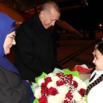 Erdoğan arrives in Turkmenistan for trilateral summit 3