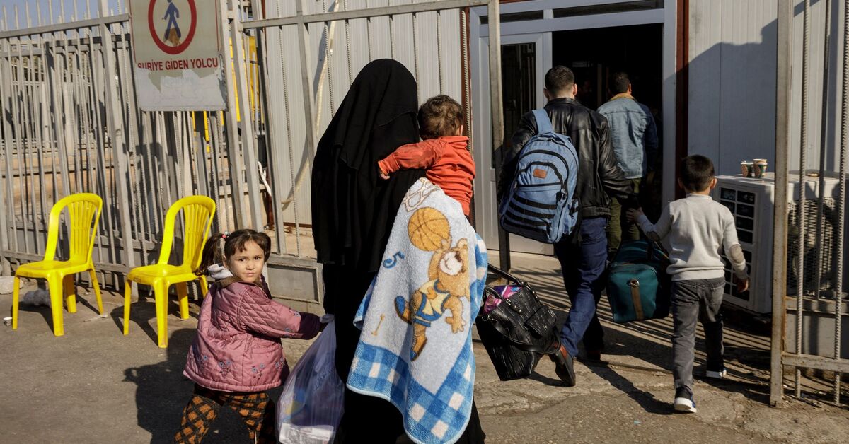 A Syrian exodus: Some 30,000 refugees return home after Turkey's earthquake