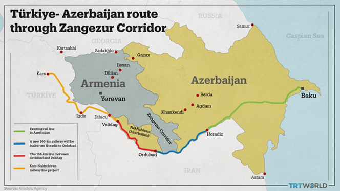 Turkey wants opening of Zangezur corridor 'as soon as possible': Erdoğan 1