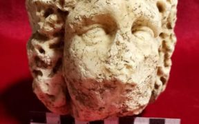 Ancient "Alexander the Great" statue head unearthed in northern Turkey