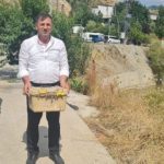 Uzun's body remains handed over to his family in a box