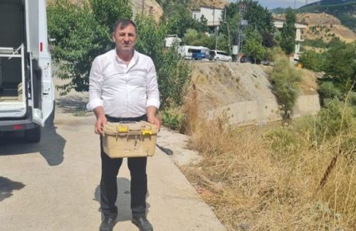 Uzun's body remains handed over to his family in a box